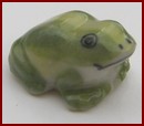 HAK422 Tiny Ceramic Frog Ornament
