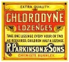 SAS110 Parkinsons Chlorodyne Lozenges