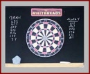 PF004 Dartboard on Blackboard